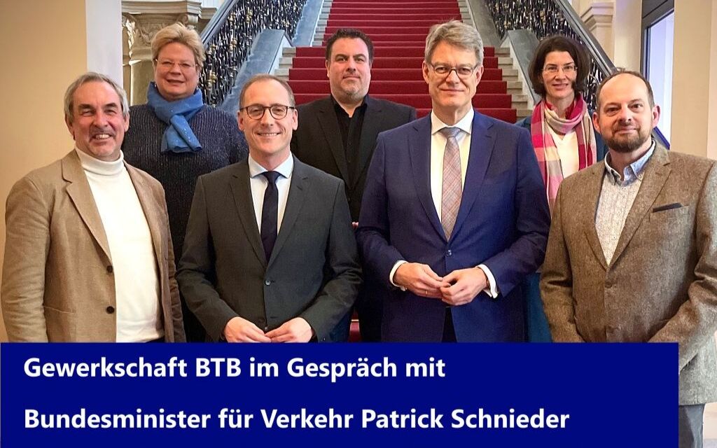 Der BTB im Gespräch mit Patrick Schnieder, MdB