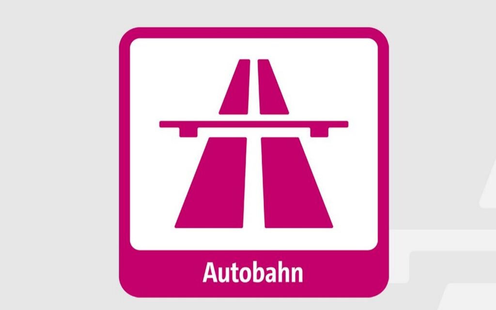 dbb Piktogramm für Autobahn