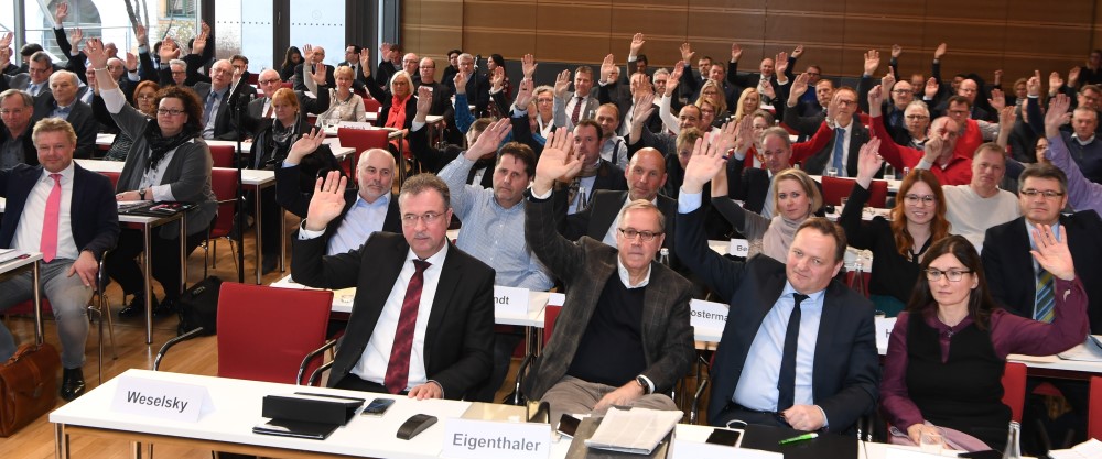 Abstimmung über die Tarifforderung für die Verhandlungen TVöD 2018