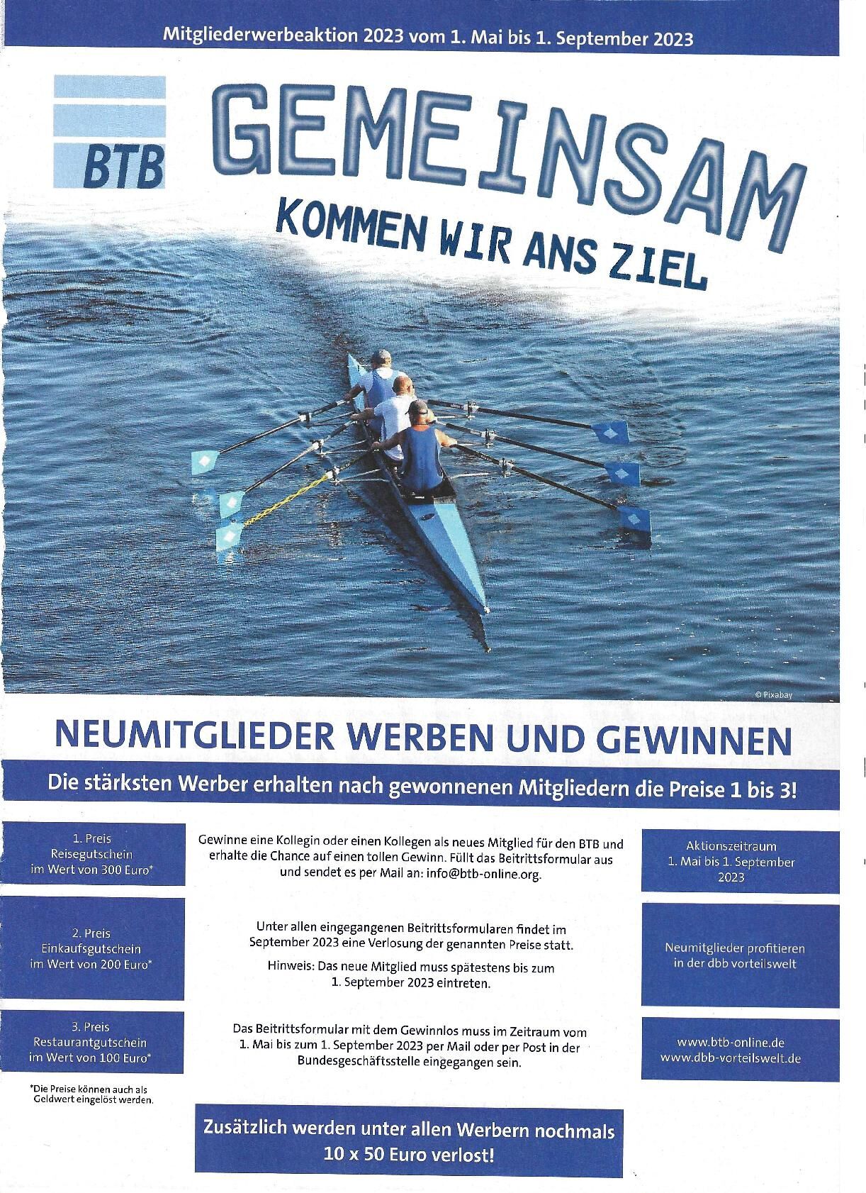 Mitgliedergewinnungsaktion 2023