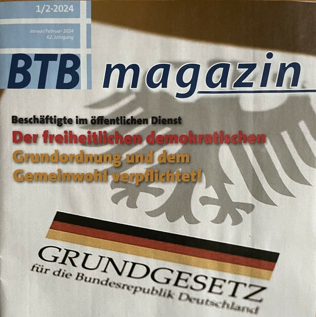 Leitartikel des BTB Magazins