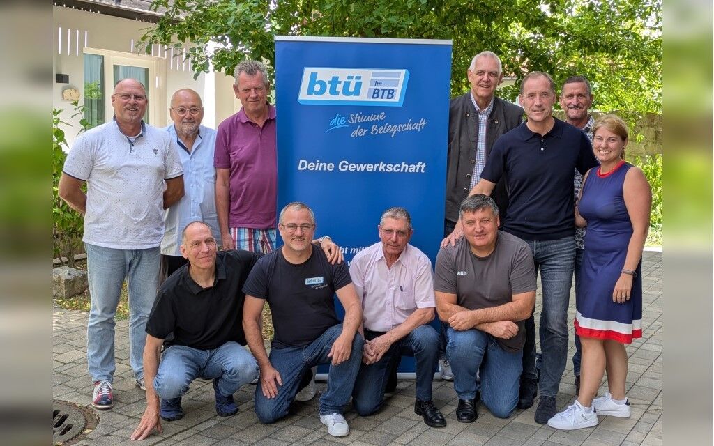Gruppenfoto des btü